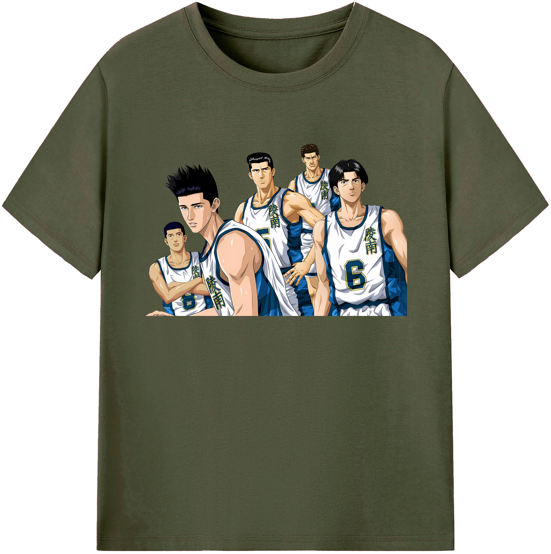（画像用） SLAM DUNK／スラムダンク 綿100％ メンズ半袖Tシャツ｜肌触りやわらか＆通気性